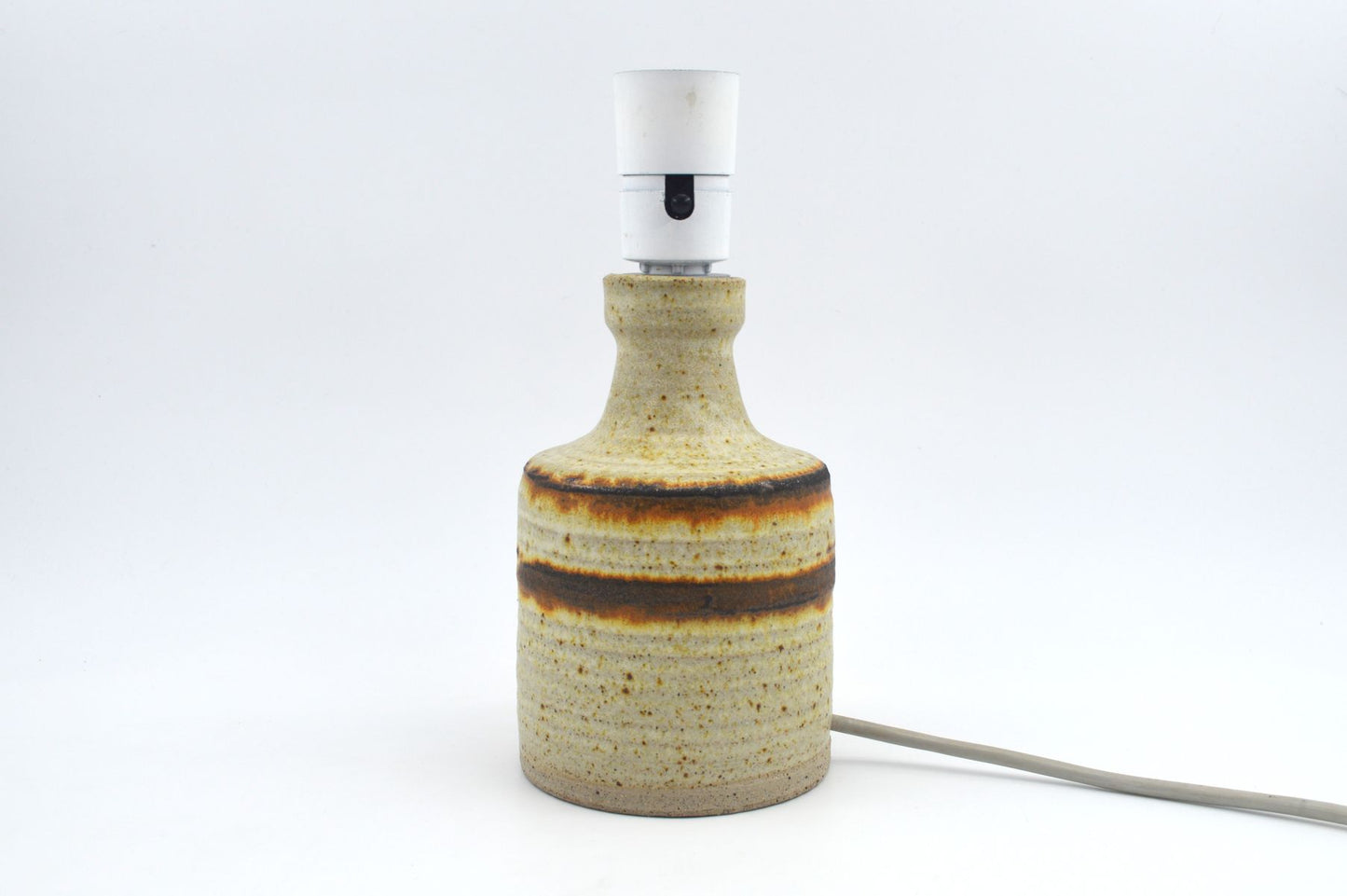 Mid-Century Modern Karsten Nielsen Danmark Frederikshavn Studiokeramik Lampe 1980s brutalistische moderne dänische Keramik Kunst Danish Design