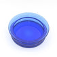 Mid-Century Michael Bang für Holmegaard Danmark Amfora blaue Opalglas Schale 1990s Danish Design
