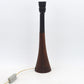 Dänische Mid-Century Teakholz Tischlampe 1960s Danish Design Leuchte