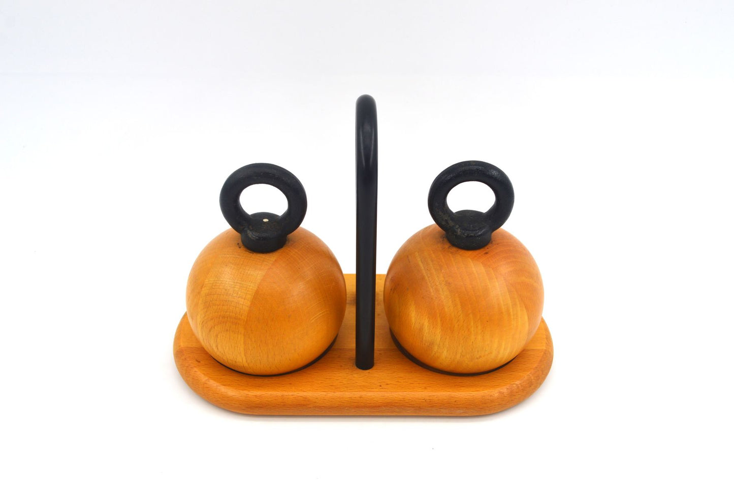 MCM Bodum Denmark kugelförmige Salz und Pfeffer Mühlen 1980s Richard Nissen Danish Modern Designklassiker - dänisches Vintage Design (Kopie)