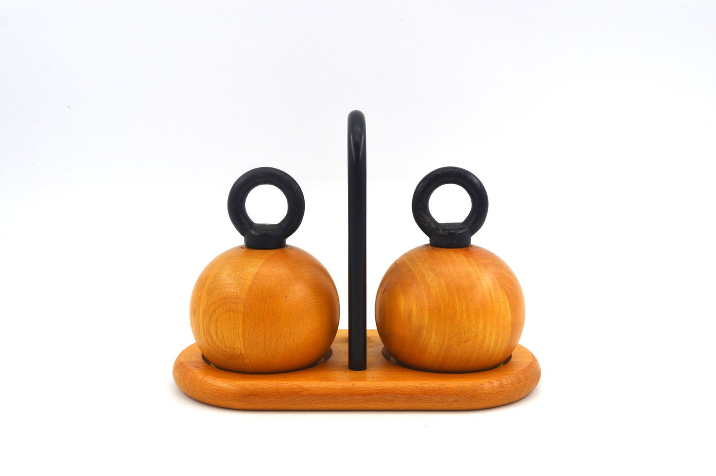 MCM Bodum Denmark kugelförmige Salz und Pfeffer Mühlen 1980s Richard Nissen Danish Modern Designklassiker - dänisches Vintage Design (Kopie)