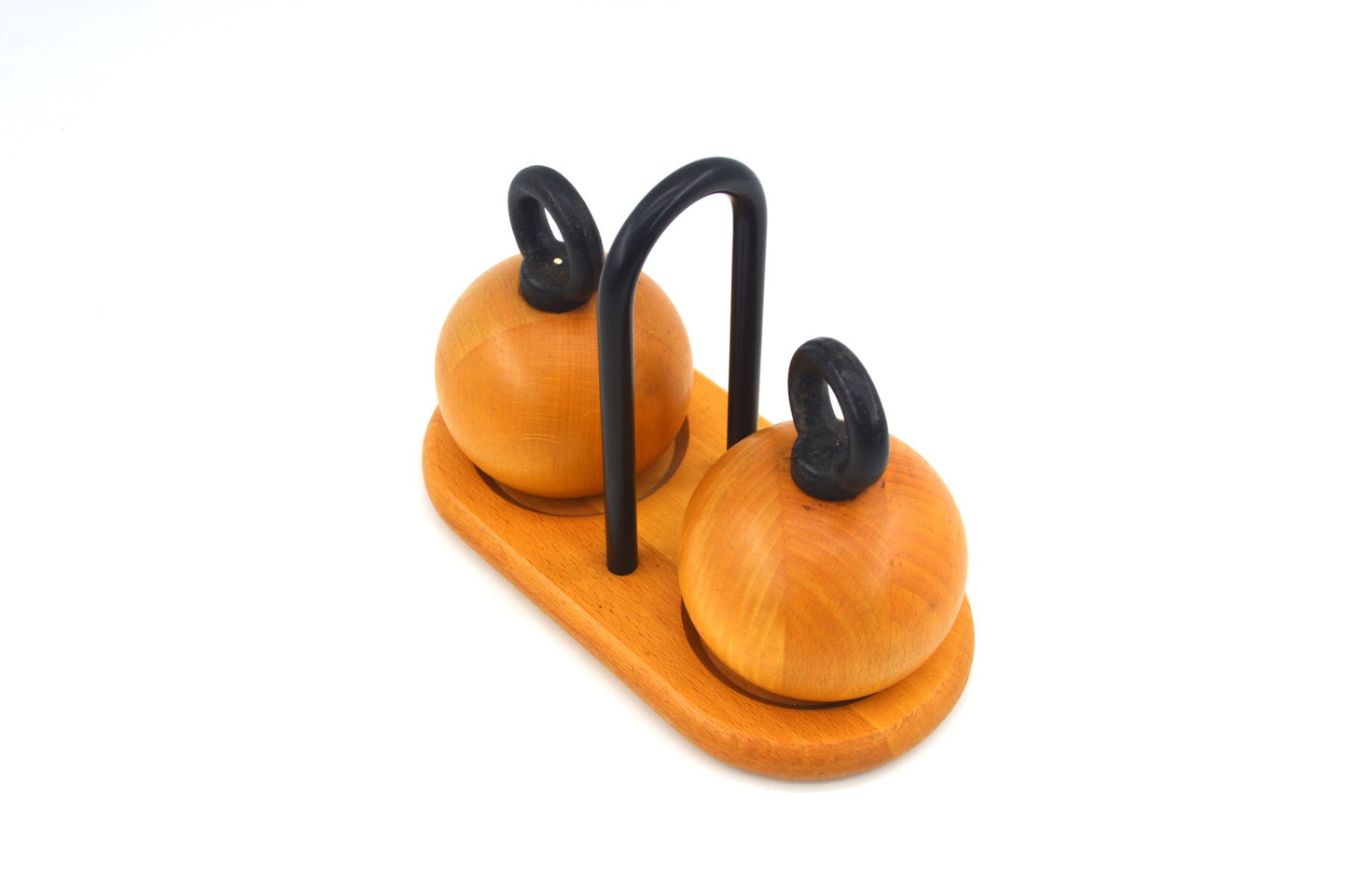 MCM Bodum Denmark kugelförmige Salz und Pfeffer Mühlen 1980s Richard Nissen Danish Modern Designklassiker - dänisches Vintage Design (Kopie)