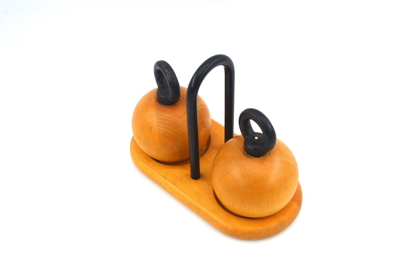 MCM Bodum Denmark kugelförmige Salz und Pfeffer Mühlen 1980s Richard Nissen Danish Modern Designklassiker - dänisches Vintage Design (Kopie)