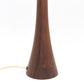 Dänische Mid-Century Teakholz Tischlampe 1960s Danish Design Leuchte