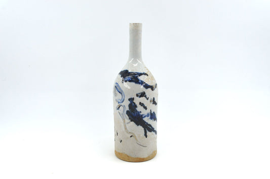 Mid-Century Conny Walther Dänemark zeitgenössische moderne Studiokeramik Vase - 1960er Jahre dänische modernistische Studiokeramik