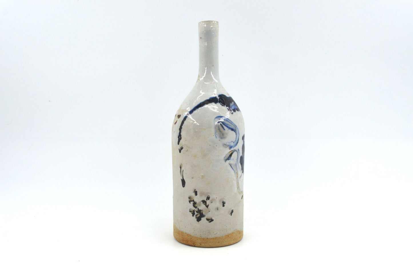 Mid-Century Conny Walther Dänemark zeitgenössische moderne Studiokeramik Vase - 1960er Jahre dänische modernistische Studiokeramik