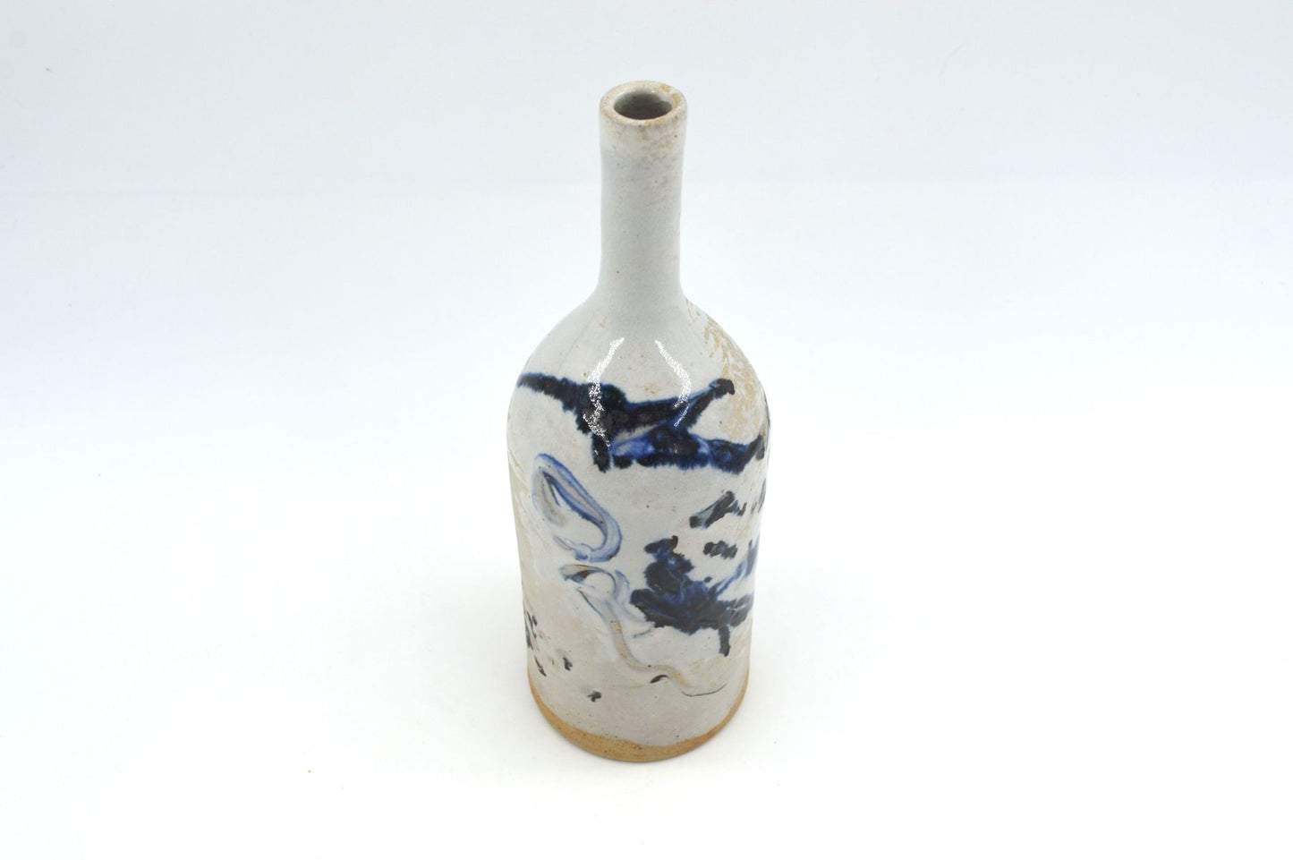 Mid-Century Conny Walther Dänemark zeitgenössische moderne Studiokeramik Vase - 1960er Jahre dänische modernistische Studiokeramik