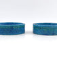 Seltener 1960s Vintage Rimini Blue Bitossi Keramik Aschenbecher 87-62 Design Aldo Londi Mid-Century Modern Design - blauer Fat-Lava Designklassiker