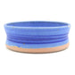 Extrem seltene blaue Tue Poulsen Denmark Schale brutalistische dänische Studiokeramik 1960s Danish Mid-Century Modern Design