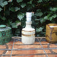 Mid-Century Modern Karsten Nielsen Danmark Frederikshavn Studiokeramik Lampe 1980s brutalistische moderne dänische Keramik Kunst Danish Design