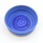 Extrem seltene blaue Tue Poulsen Denmark Schale brutalistische dänische Studiokeramik 1960s Danish Mid-Century Modern Design