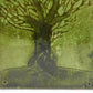 Mid-Century WGP Fat-Lava signierte Studiokeramik Wandplatte 1970s Popart Design