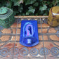 Mid-Century Richard Manz Knabstrup Keramik Denmark „Maria“ Fat-Lava Kerzenhalter 1970s Danish Design