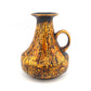 Seltene große Vintage Jopeko 2014/25 Keramik Vase mit außergewöhnlicher gelber Fat-Lava Glasur – Mid-Century Modern WGP Design Keramikvase