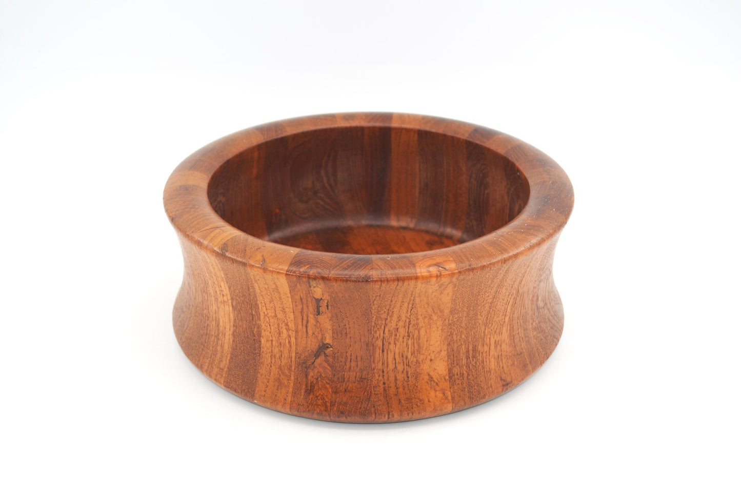 Große Mid-Century Flemming Digsmed Design Teakholz Schale Digsmed Dänemark 1960s dänischer MCM Designklassiker - skandinavisches modernes Design