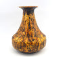 Seltene große Vintage Jopeko 2014/25 Keramik Vase mit außergewöhnlicher gelber Fat-Lava Glasur – Mid-Century Modern WGP Design Keramikvase