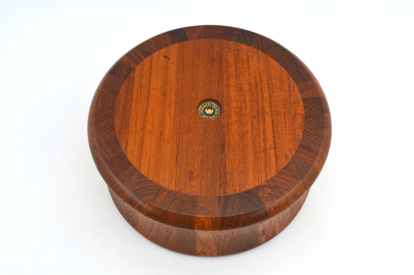 Große Mid-Century Flemming Digsmed Design Teakholz Schale Digsmed Dänemark 1960s dänischer MCM Designklassiker - skandinavisches modernes Design