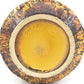 Seltene große Vintage Jopeko 2014/25 Keramik Vase mit außergewöhnlicher gelber Fat-Lava Glasur – Mid-Century Modern WGP Design Keramikvase