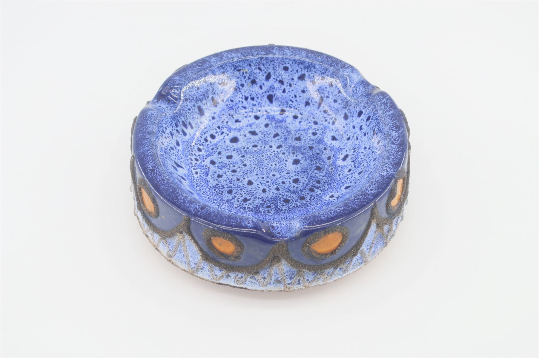 工芸品 1960s Strehla Fat Lava Bowl 工芸品 1960s Strehla Fat Lava Bowl Strehla Keramik pottery