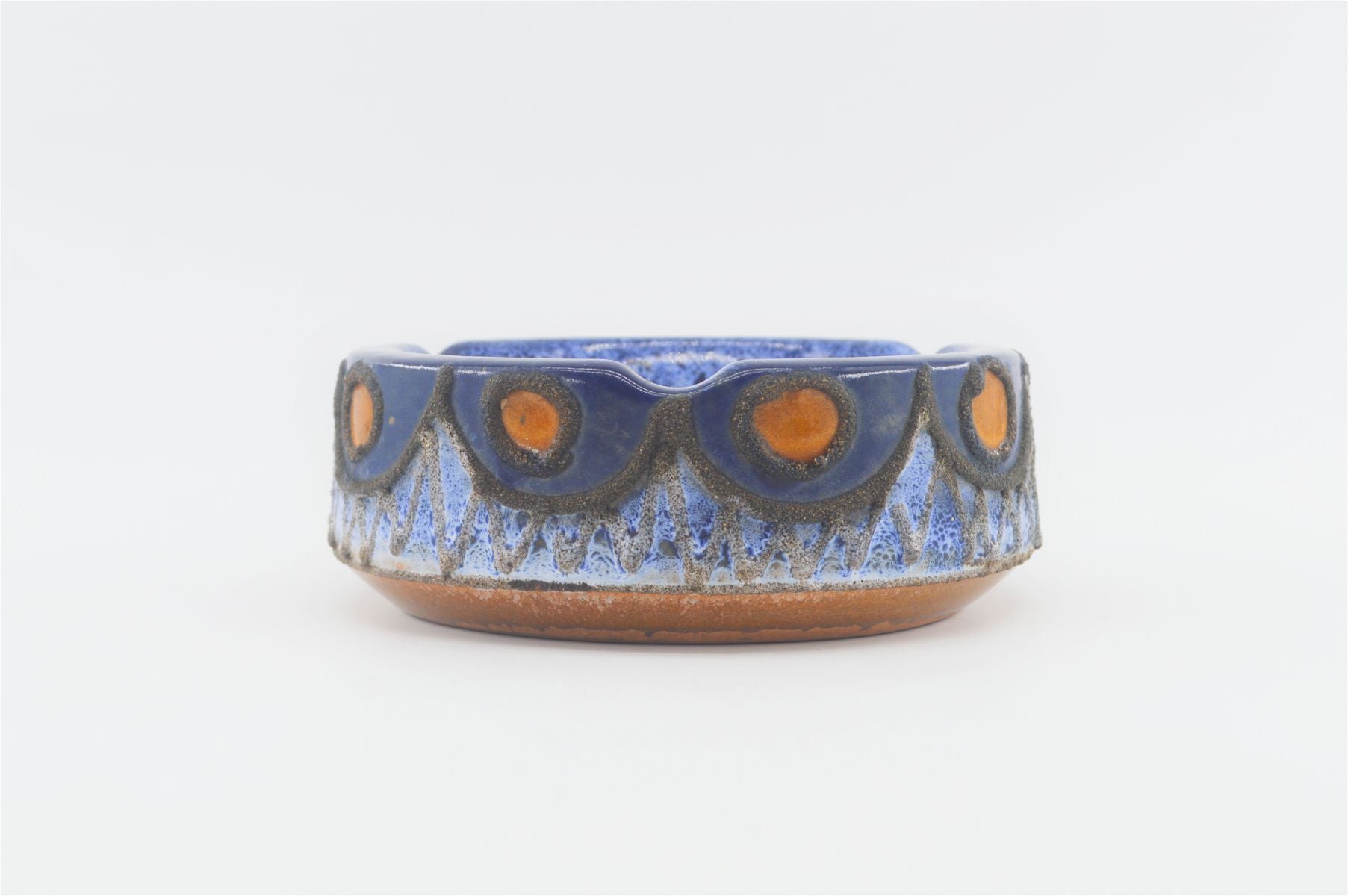 工芸品 1960s Strehla Fat Lava Bowl 1960s Strehla Fat Lava Bowl（Strehla Keramik Fat Lava