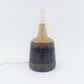 Svend Hermansen Keramik Tischlampe für Søholm Stentøj Danmark 1960s Danish Modern Design dänische Mid-Century Kunstkeramik