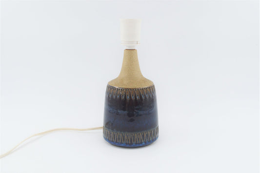 Svend Hermansen Keramik Tischlampe für Søholm Stentøj Danmark 1960s Danish Modern Design dänische Mid-Century Kunstkeramik