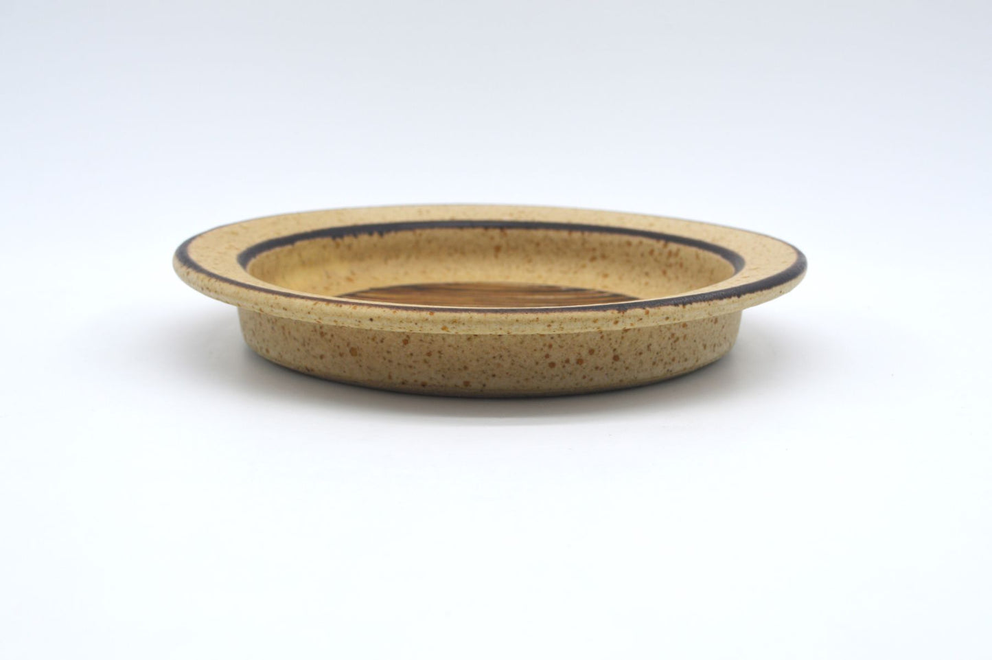 Mid-Century Modern Bente Jessen Danmark Kunstkeramik Schale 1970s Dänemark Studiokeramik Danish Design