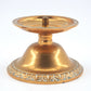 A. Larsen Gørtler Hjørring Danmark Messing Kerzenhalter skulpturales Mid-Century Modern Design 1960s Danish Modern Design Handmade