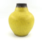 Große gelbe WGP Fat-Lava Vase 1123-27 – Jasba Keramik Design 1960s West German mit seltener gelber Fat-Lava Design