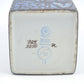 Vintage Royal Copenhagen Nils Thorsson Baca Fajance Vase 704/3259 im seltenen blau-schwarzen Design 1970s Mid-Century Danish Modern Design