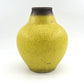 Große gelbe WGP Fat-Lava Vase 1123-27 – Jasba Keramik Design 1960s West German mit seltener gelber Fat-Lava Design