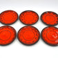 Mid-Century Karlslunde Dänemark Studiokeramik Geschirrset 1970s Fat-Lava Danish Design