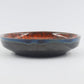Ernst Faxe Danmark handgearbeitete Fat-Lava Kunstkeramik Schale dänische Mid-Century Studiokeramik 1960s Fat-Lava Danish Modern Design