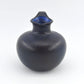 Vintage 1960s Keramik Vase blue Fat-Lava Glasur WGP Pop-Art Design