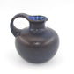 Vintage 1960s Keramik Vase blue Fat-Lava Glasur WGP Pop-Art Design