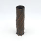 Skulpturale Mid-Century Brutalismus Bronze Vase 1960s Mid-Century Modern Brutalistische Kunst Bronze Unikat – westdeutsche Handarbeit