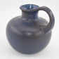 Vintage 1960s Keramik Vase blue Fat-Lava Glasur WGP Pop-Art Design