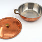Vintage Spring Culinox Kuper Topf mit Deckel 1980s Mid-Century Switzerland Design