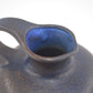Vintage 1960s Keramik Vase blue Fat-Lava Glasur WGP Pop-Art Design