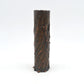 Skulpturale Mid-Century Brutalismus Bronze Vase 1960s Mid-Century Modern Brutalistische Kunst Bronze Unikat – westdeutsche Handarbeit
