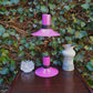 Mid-Century 1980s Nordlux Danmark 1109 Hängelampen Danish Design dänische Pop-Art Design Kaskadenlampe Spotlampe Space Age Design Denmark