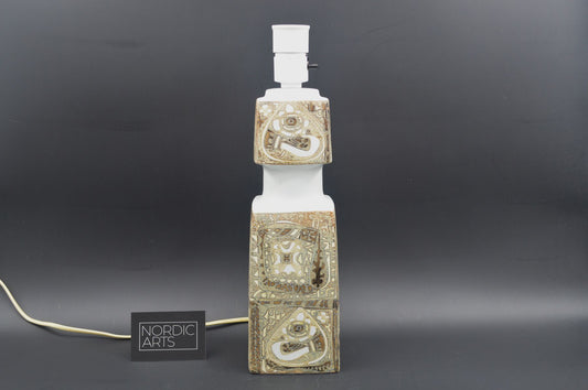 Große Vintage Fog & Mørup für Royal Copenhagen Tischlampe E 7194 Nils Thorsson Baca Design Lampe 1960s Designklassiker - Mid-Century Danish Modern Design