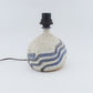 Henning Rasmussen Ting Keramik Følle Studiokeramik Tischlampe 1970s Mid-Century Desing Denmark