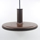 Seltene Fog & Mørup Optima Pendellampe 1970s Hans Due Design dänischer MCM-Designklassiker – seltene braune Vintage Hängelampe