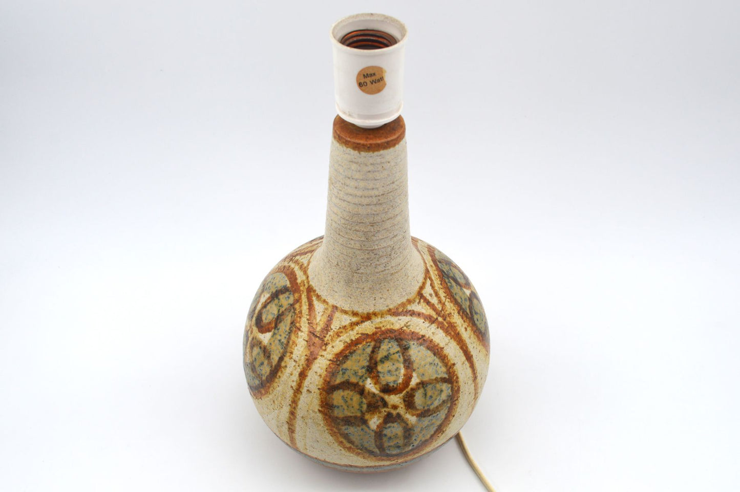 Große Søholm Stentøj Keramik Lampe Noomi Backhausen & Poul Brandborg 1970s Danish Modern Design Kunstkeramik Designklassiker