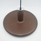 Seltene Fog & Mørup Optima Pendellampe 1970s Hans Due Design dänischer MCM-Designklassiker – seltene braune Vintage Hängelampe
