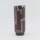 Mid-Century VEB Strehla Keramik Fat-Lava Design Vase 1960s DDR Vintage Studiokeramik ostdeutsche rote Fat-Lava Keramik