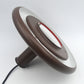 Seltene Fog & Mørup Optima Pendellampe 1970s Hans Due Design dänischer MCM-Designklassiker – seltene braune Vintage Hängelampe