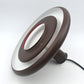 Seltene Fog & Mørup Optima Pendellampe 1970s Hans Due Design dänischer MCM-Designklassiker – seltene braune Vintage Hängelampe