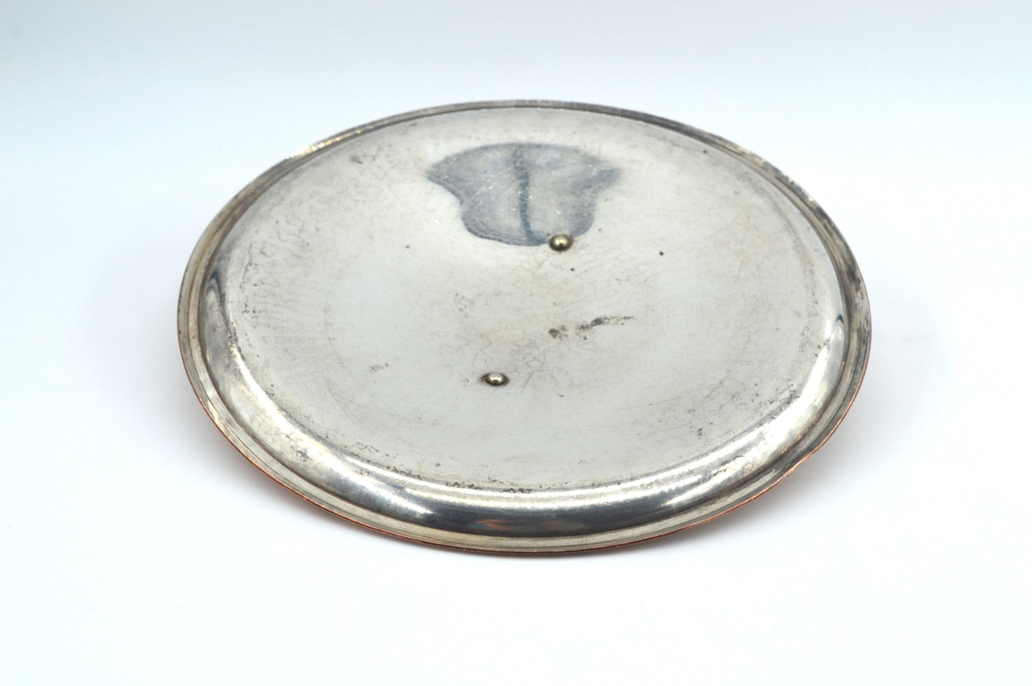 Seltene große Atlas Cohr Denmark Kuper Pfanne mit Deckel – dänische Mid-Century Design Kupferpfanne, Vintage dänischer Designklassiker